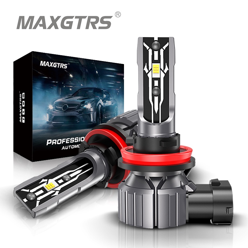 MAXGTRS 2 bóng đèn pha LED H4 H7 H8 H11 9005 HB3 9006 HB4 5530 Chip 70W màu trắng 12V 6000K cho xe hơi