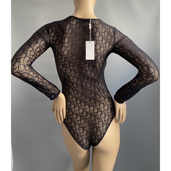 Gc 2022 Bộ Đồ bodysuit Vải Tuyn Một Mảnh Mới