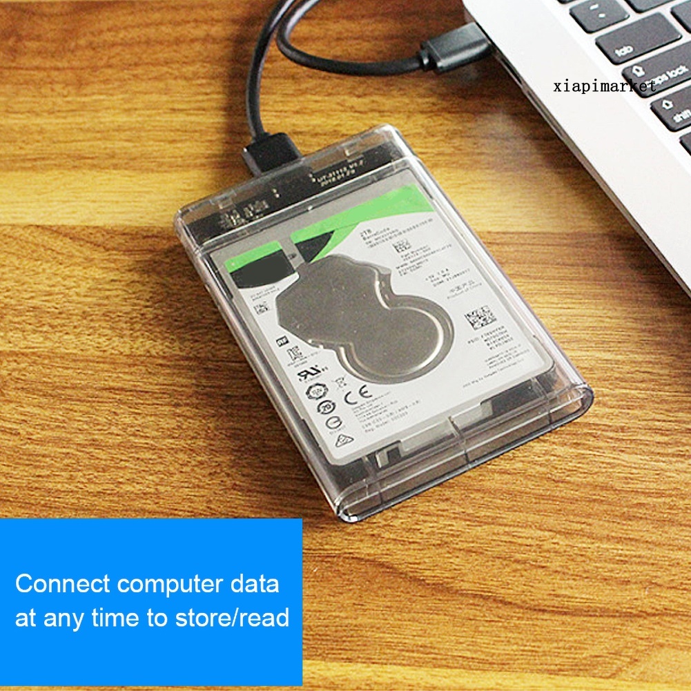 Hộp Đựng Ổ Cứng Ngoài Usb 3.0 / 2.0 5gbps 2.5inch Sata Hdd Ssd Ốp | BigBuy360 - bigbuy360.vn