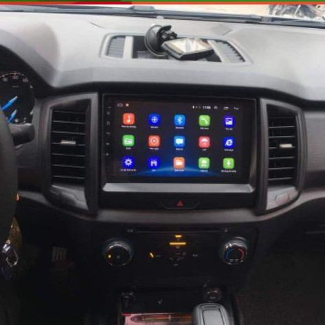Màn hình Android 10 inch cắm sim 4G cho Ford Ranger 2018-2019 có canbus hiển thị thông tin xe