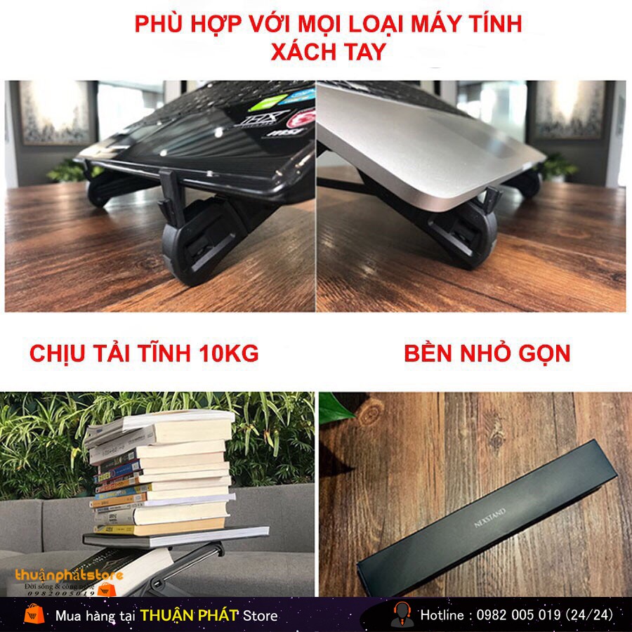 Giá Đỡ Laptop Macbook, Ipad Nexstand K7 10-15.6 inch, tản nhiệt cho Laptop