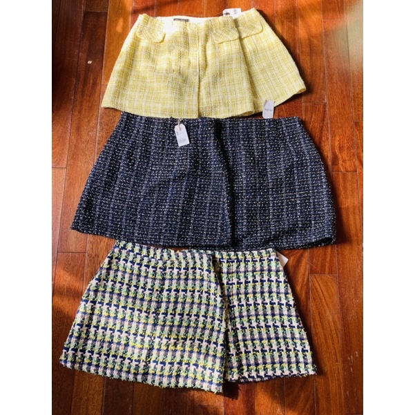 Chân váy dạ tweed