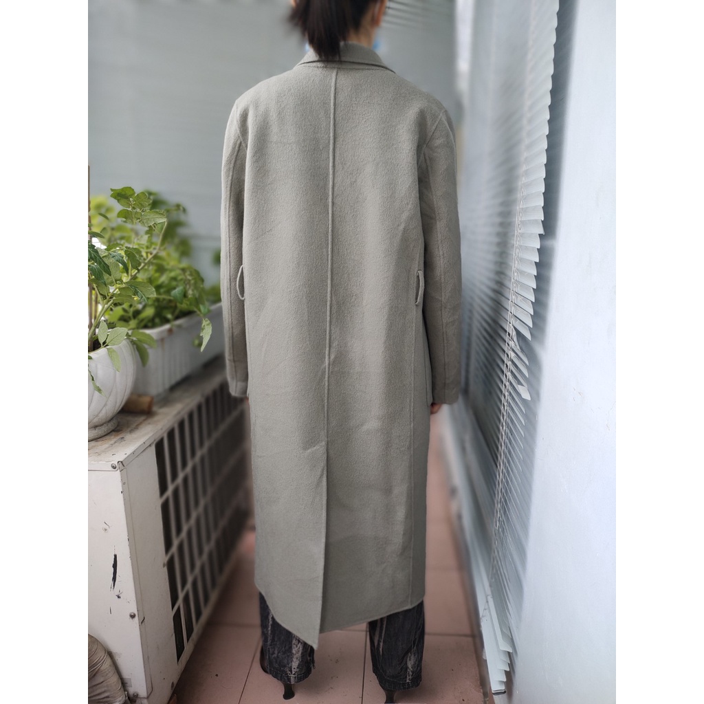 Áo khoác Măng tô Dạ Hàn second-hand, áo mangto, Trench coat - Đồ Si Bon MT32 | BigBuy360 - bigbuy360.vn