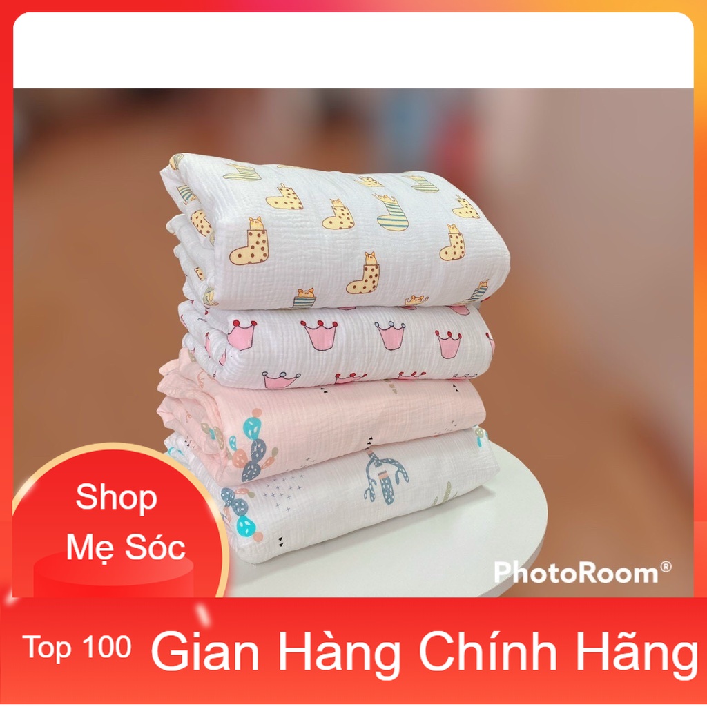 Chăn Xô Trần Bông BABYBEE Cho Bé Dầy Dặn Ấm Áp - Kích Thước 1m*1.2m