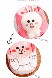 Dép lê gấu thỏ Line