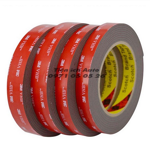 Cuộn băng dính 2 mặt 3M cường lực siêu dính | tienich_auto