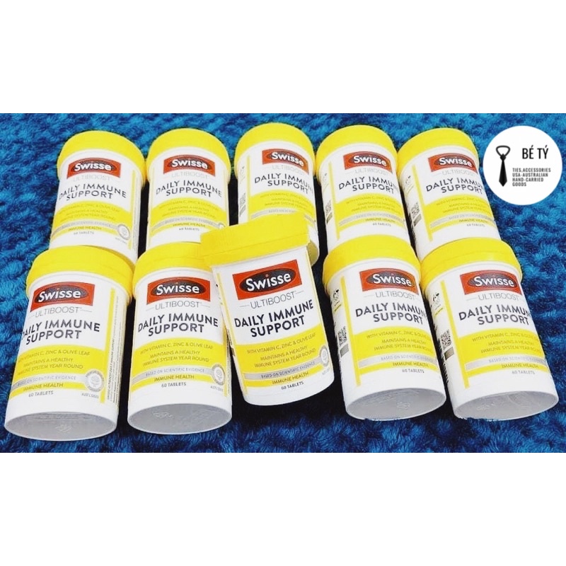 Viên uống tăng cường hệ miễn dịch Swisse Daily Immune Support 60 viên