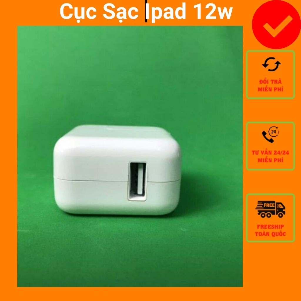 Cục Sạc IPAD 12W Tương Thích Với IPAD 2/3/4/5 Pro/Mini