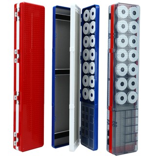 Hộp đựng phao đa năng 2020, nhựa cao cấp 2 màu đỏ và xanh dài 55cm