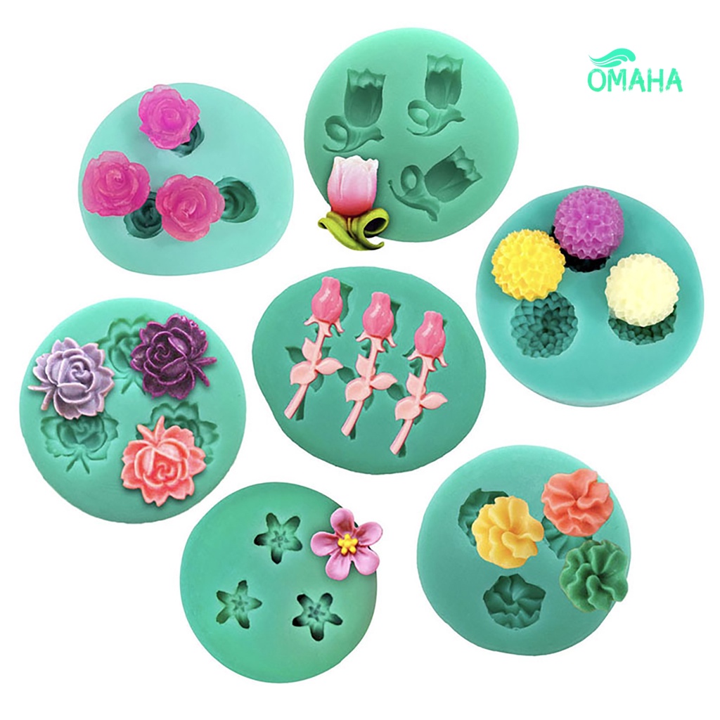 Khuôn Silicone Tạo Hình Làm Bánh Kẹo 3D Lãng Mạn