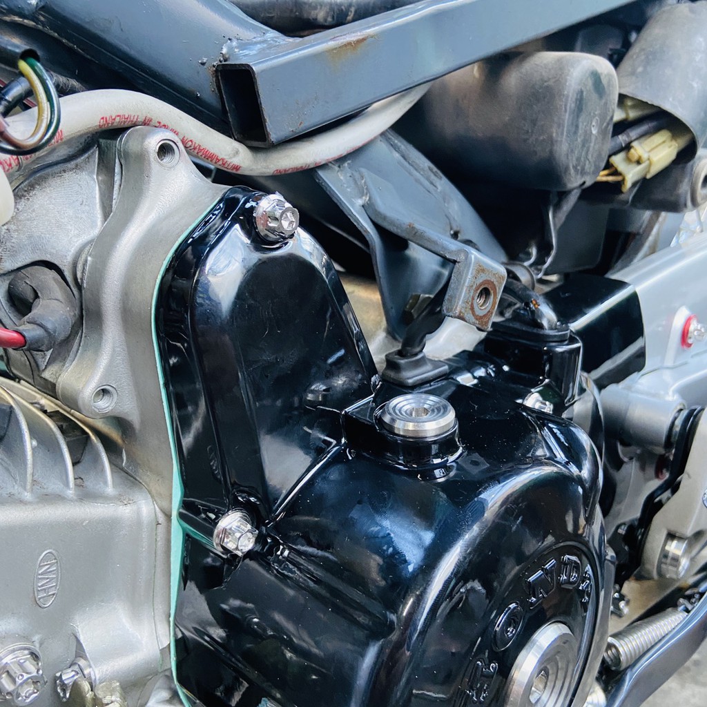 Bộ ốc lốc máy INOX SALAYA lắp cho các dòng xe WAVE, DREAM, EXCITER, VARIO, WINNER, SONIC, SATRIA