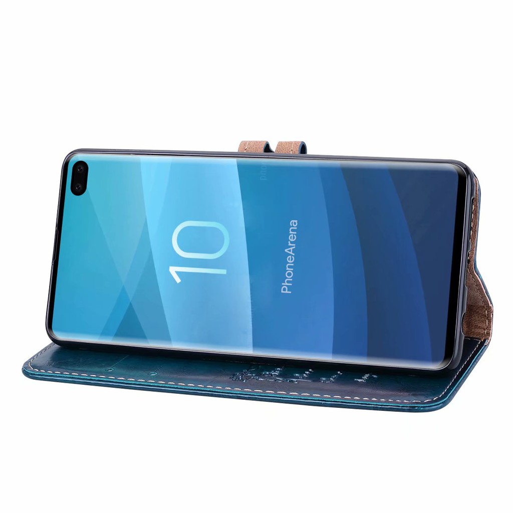 Case Samsung Galaxy S3 S4 S5 S6 S7 Edge S8 S9 S10 Plus S10E Retro Flip Soft Leather Phone Case Ốp lưng da mềm