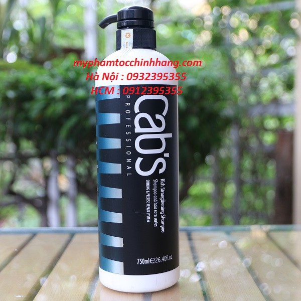 Dầu gội ngăn rụng và tăng cường mọc tóc Cab's 750ml