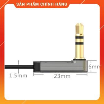 Dây loa 3.5mm bẻ góc 90 độ 0.5m dailyphukien