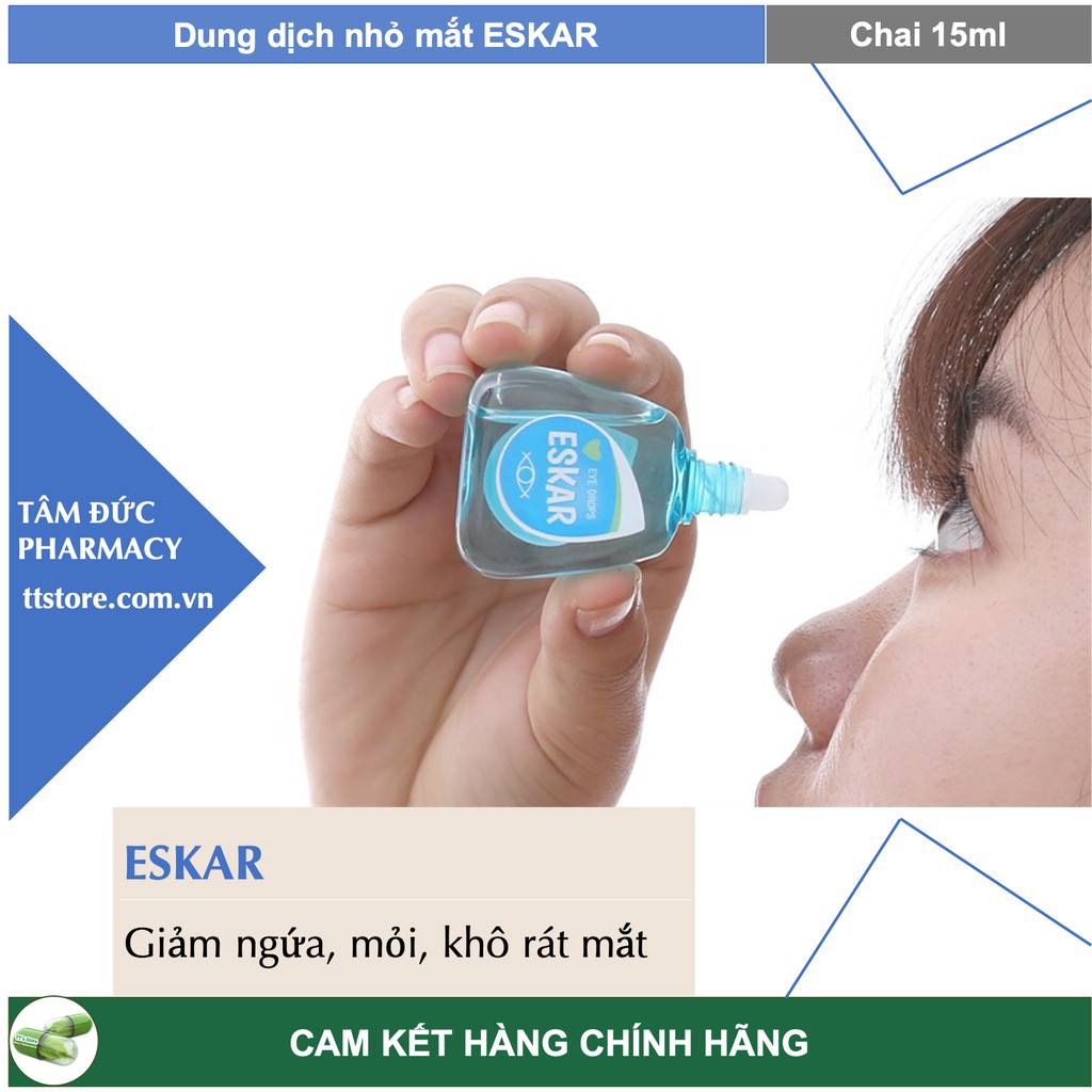 DUNG DỊCH NHỎ MẮT ESKAR