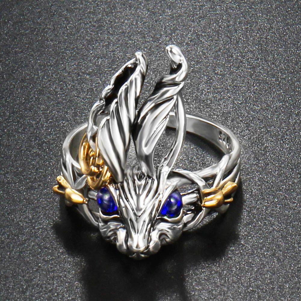 Nhẫn Hở Phong Cách Punk Cá Tính Cho Nữ|Trang Sức Khuyên Tai Lớn Màu Sắc Thời Trang