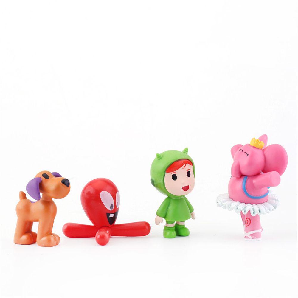 Mô Hình Nhân Vật DARNELL Pocoyo Hoạt Hình Trang Trí Bánh Kem