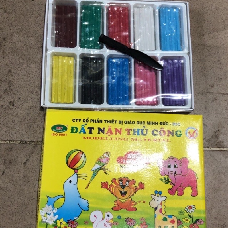Đất nặn Mic 5màu, 6 màu, 10 màu