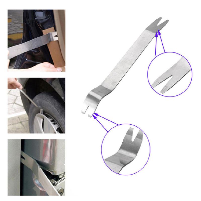 Dụng Cụ Tháo Gỡ Bảng Điều Khiển Xe Hơi 18cm Bằng Kim Loại