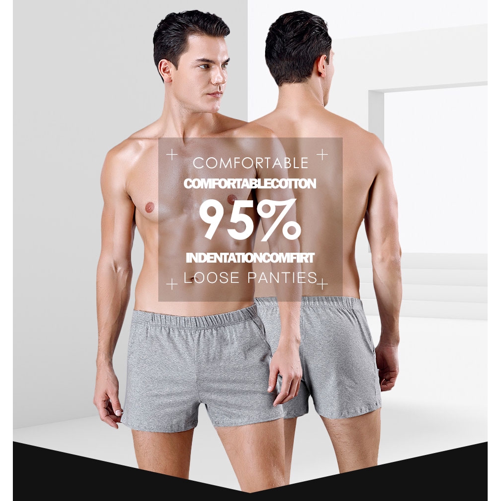 Quần Short Cotton Dáng Rộng Thoáng Khí Thời Trang Mùa Hè Cho Nam