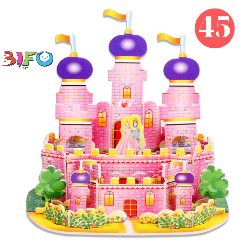 [Mã LIFETOYS1 giảm 30K đơn 99K] [PHÂN LOẠI] Đồ chơi lắp ghép mô hình giấy thông minh Ngôi nhà mơ ước