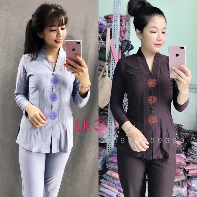 #Áo  Lam Đi chùa #đồ  phát phật  tử  #đồ lam