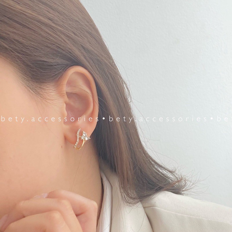 Hoa tai Foly phong cách hàn quốc