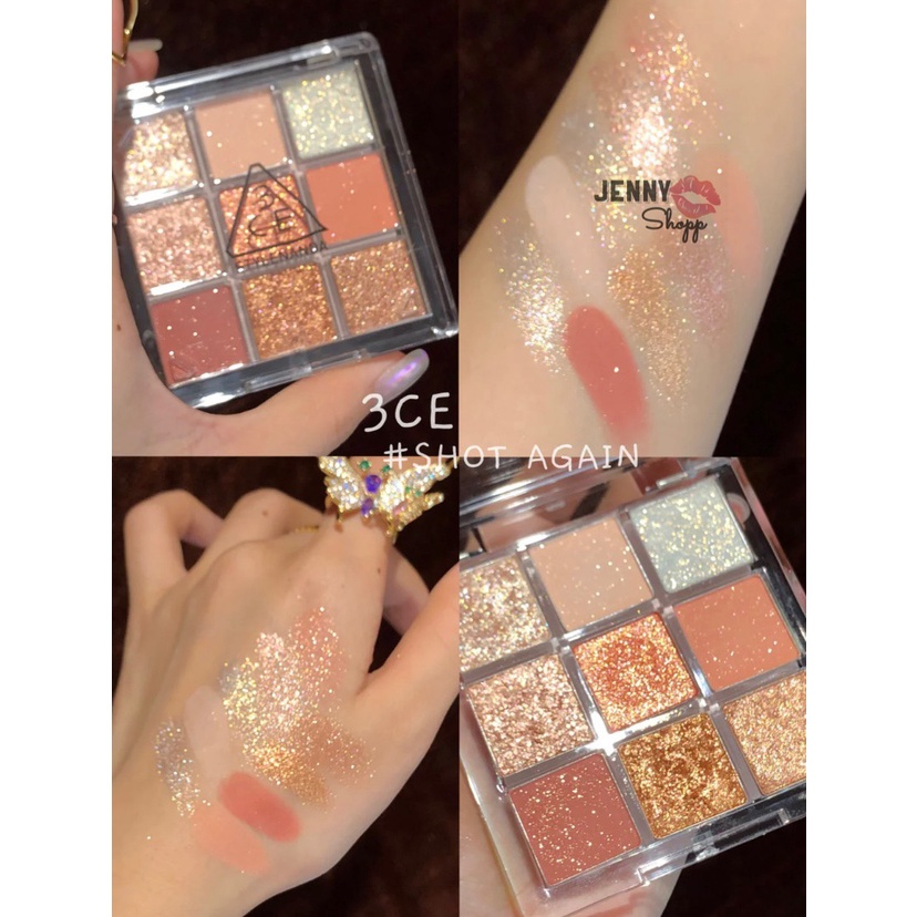 Bảng Phấn Mắt 9 Ô 3CE Multi Eye Color Palette
