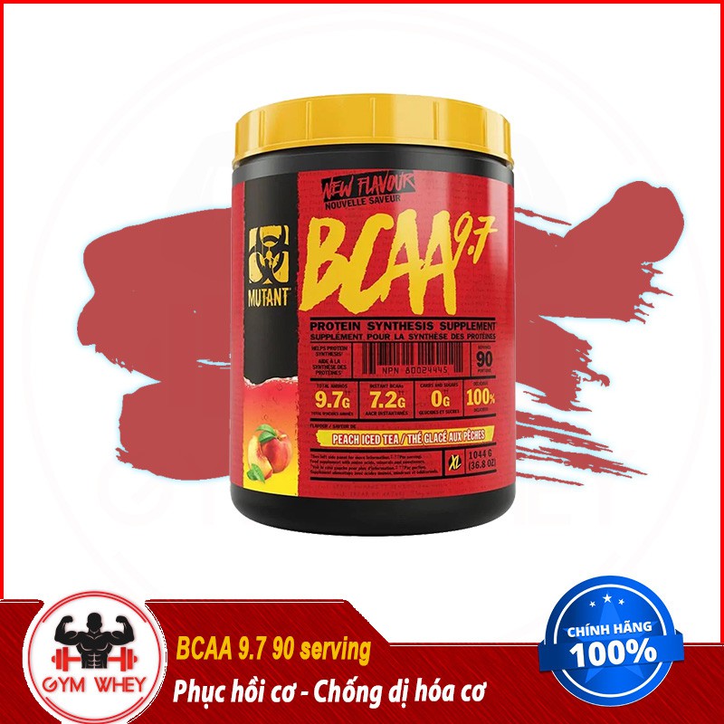 Chống Dị hóa Cơ Bắp Mutant Bcaa 9.7 90 lần dùng - Chính Hãng 100%