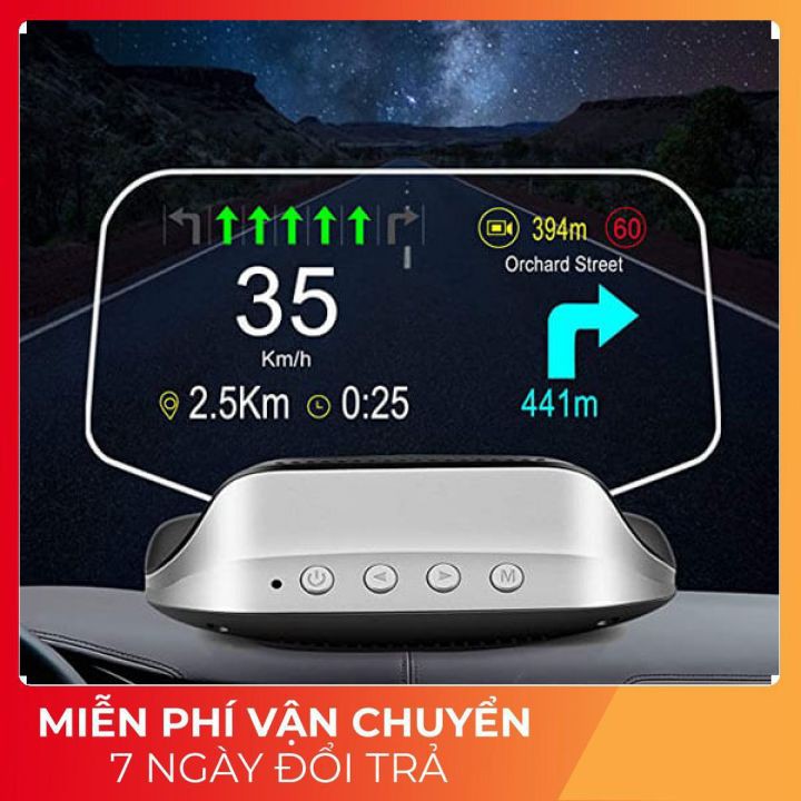 Hiển Thị Tốc Độ HUD C3 ⚡𝗕𝗔̉𝗢 𝗛𝗔̀𝗡𝗛 𝟭𝟮 𝗧𝗛𝗔́𝗡𝗚⚡ Phù Hợp Mọi Dòng Xe, Hiển Thị Đầy Đủ Thông Số Xe