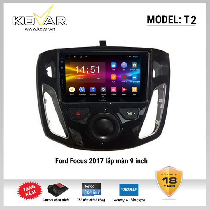 Màn hình DVD Kovar  T1-T2 cho dòng xe Chevrolet đẳng cấp mới (Bảo hành 18 tháng)