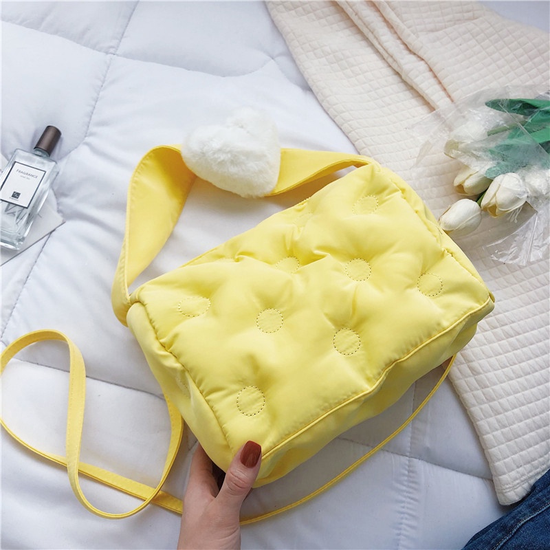 Túi đeo vai IELGY hình vuông cỡ nhỏ dễ thương thời trang cho nữ