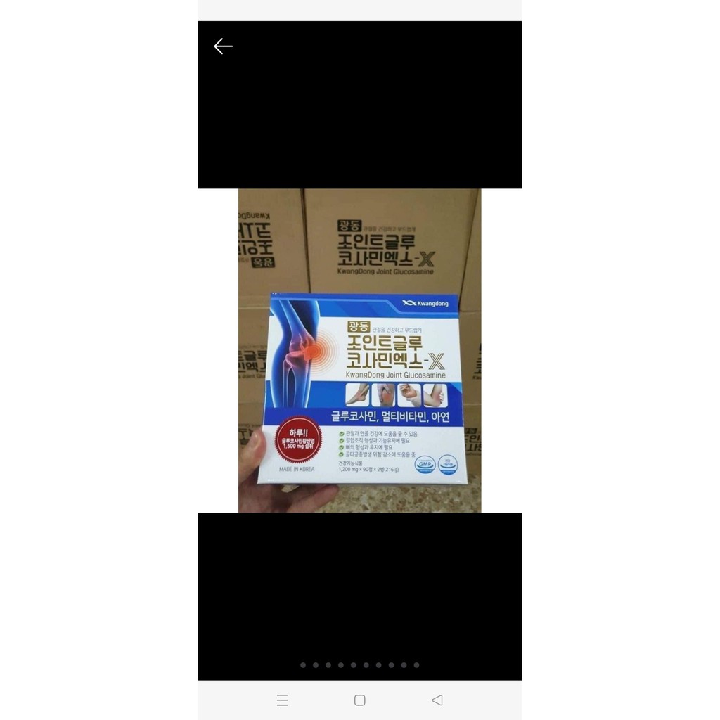 Viên Uống Bổ Khớp Glucosamin KWANGDONG Hàn Quốc | BigBuy360 - bigbuy360.vn