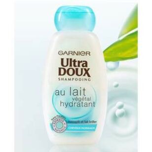 [ĐỌC KỸ MÔ TẢ] Dầu xả organic cho phục hồi sức khỏe mái tóc hư tổn Garnier Ultra Doux Lait-Vegetal (Pháp)