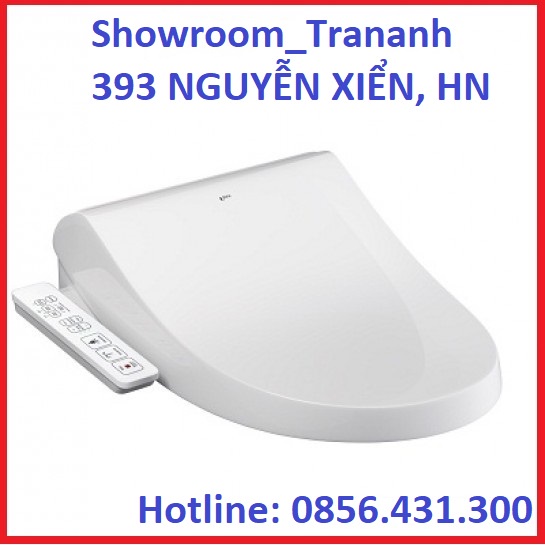 NẮP RỬA ĐIỆN TỬ INAX CW-H18VN, NẮP BỒN CẦU THÔNG MINH, NẮP SẤY RỬA, BẢNG ĐIỀU KHIỂN LIỀN.