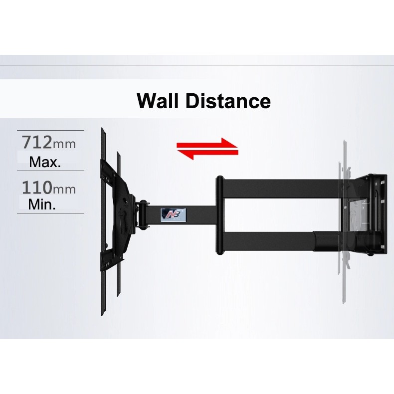 GIÁ TREO TIVI ĐA NĂNG NHẬP KHẨU NB SP2 CHO TIVI VÀ MÁY TÍNH 40″-70″ (NK01) BH 12t