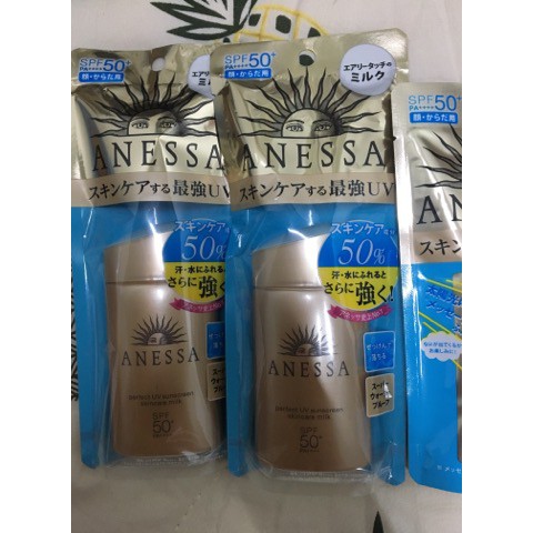 Sữa chống nắng bảo vệ hoàn hảo Anessa Perfect UV Sunscreen Skincare Milk