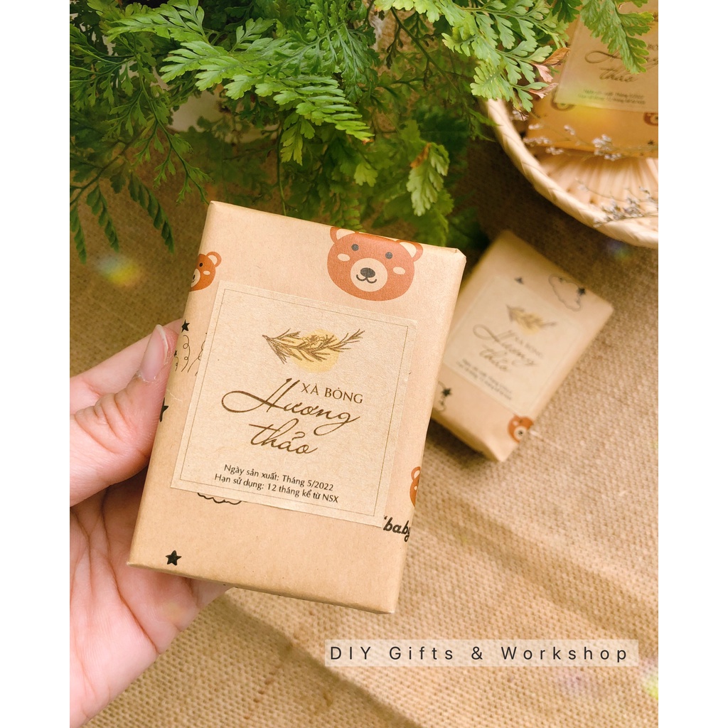 SET QUÀ TẶNG XÀ BÔNG HANDMADE + XỊT KHOÁNG HƯƠNG THẢO ORGANIC