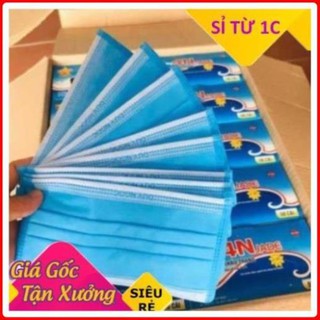 [4 Lớp] Khẩu trang y tế Duy Ngọc 4 lớp hộp 50 chiếc Kháng Khuẩn, Ngăn Bụi, Có Giấy Tờ, Dập Logo