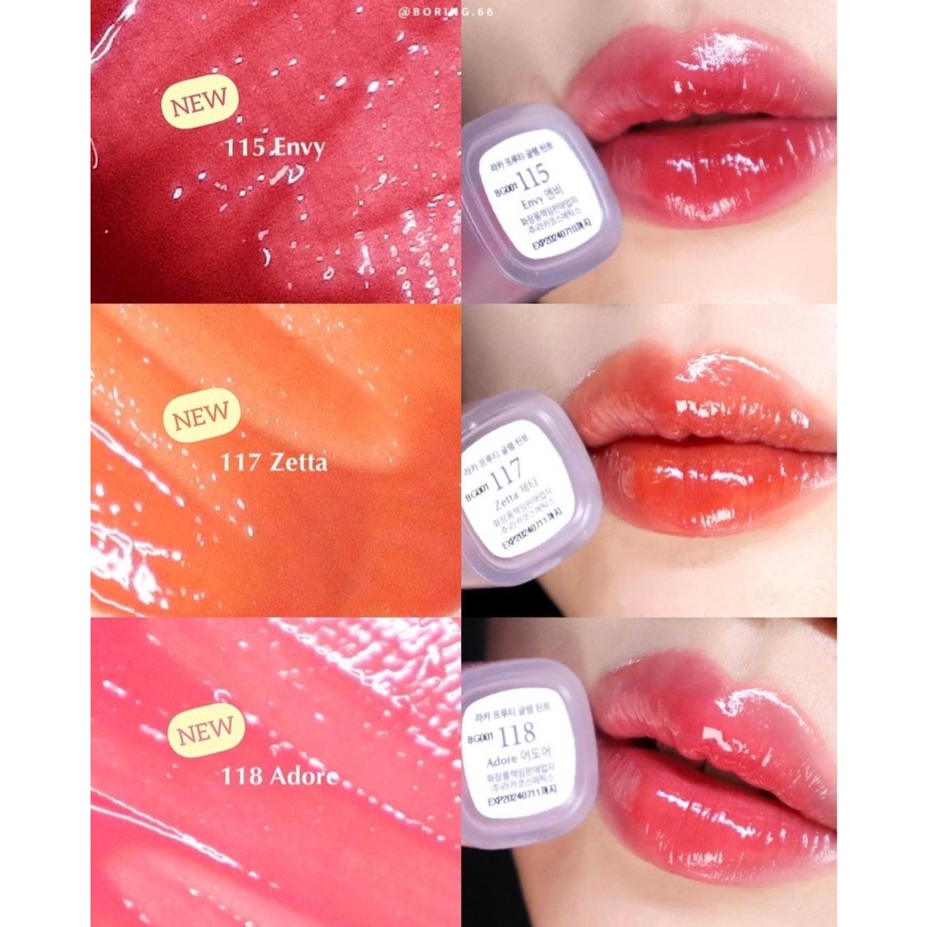 Son bóng Laka Fruity Glam Tint