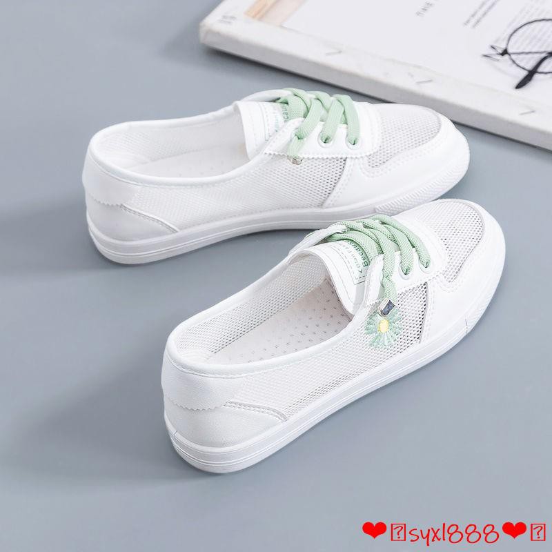 [ Mã 66CBSALE giảm 30K đơn 200K] Giày Lười Phối Lưới Thời Trang Mùa Xuân 2020 | BigBuy360 - bigbuy360.vn