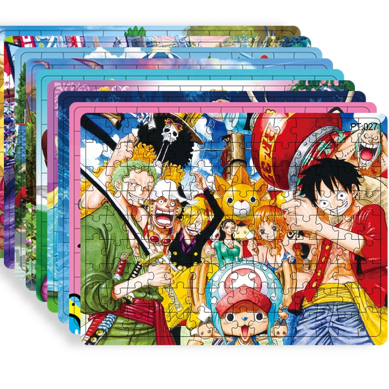 Bộ Đồ Chơi Xếp Hình 126 Mảnh Họa Tiết Hoạt Hình Dễ Thương Cho Bé