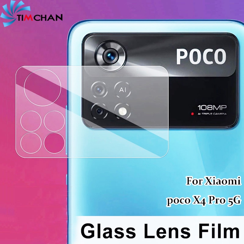 Ốp Điện Thoại Kính Cường Lực Bảo Vệ Camera Toàn Diện Cho Xiaomi Poco X4 Pro 5G