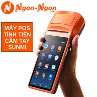 Máy tính tiền POS cầm tay SUNMI V1S, SUNMI V2