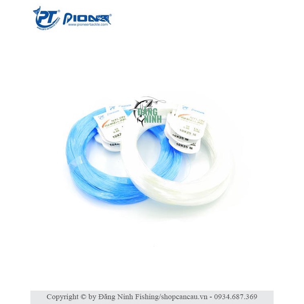 Dây câu cước tép Pioneer chuyên tóm thẻo, tóm nho