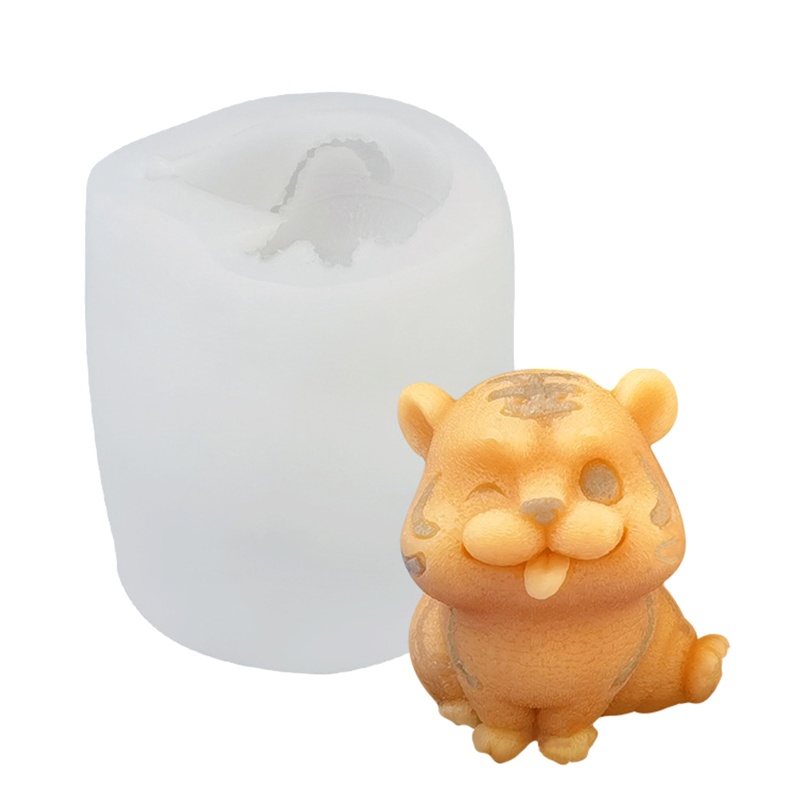 Khuôn silicone tạo hình làm nến/sô cô la kích thước đơn giản DIY