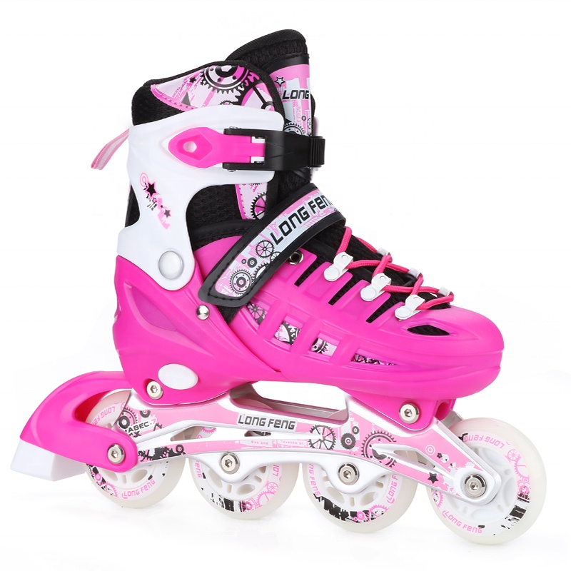 Giày trượt patin Longfeng 905 cao cấp tặng + ốc vít + chướng ngại vật batin batanh Longfeng 905