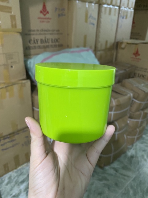 Hủ đựng kem 500g dẻo đủ màu
