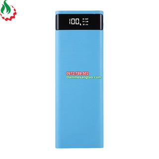 DMST Box sạc dự phòng 10 cell 18650 sạc nhanh QC3.0 22.5W (Không pin)