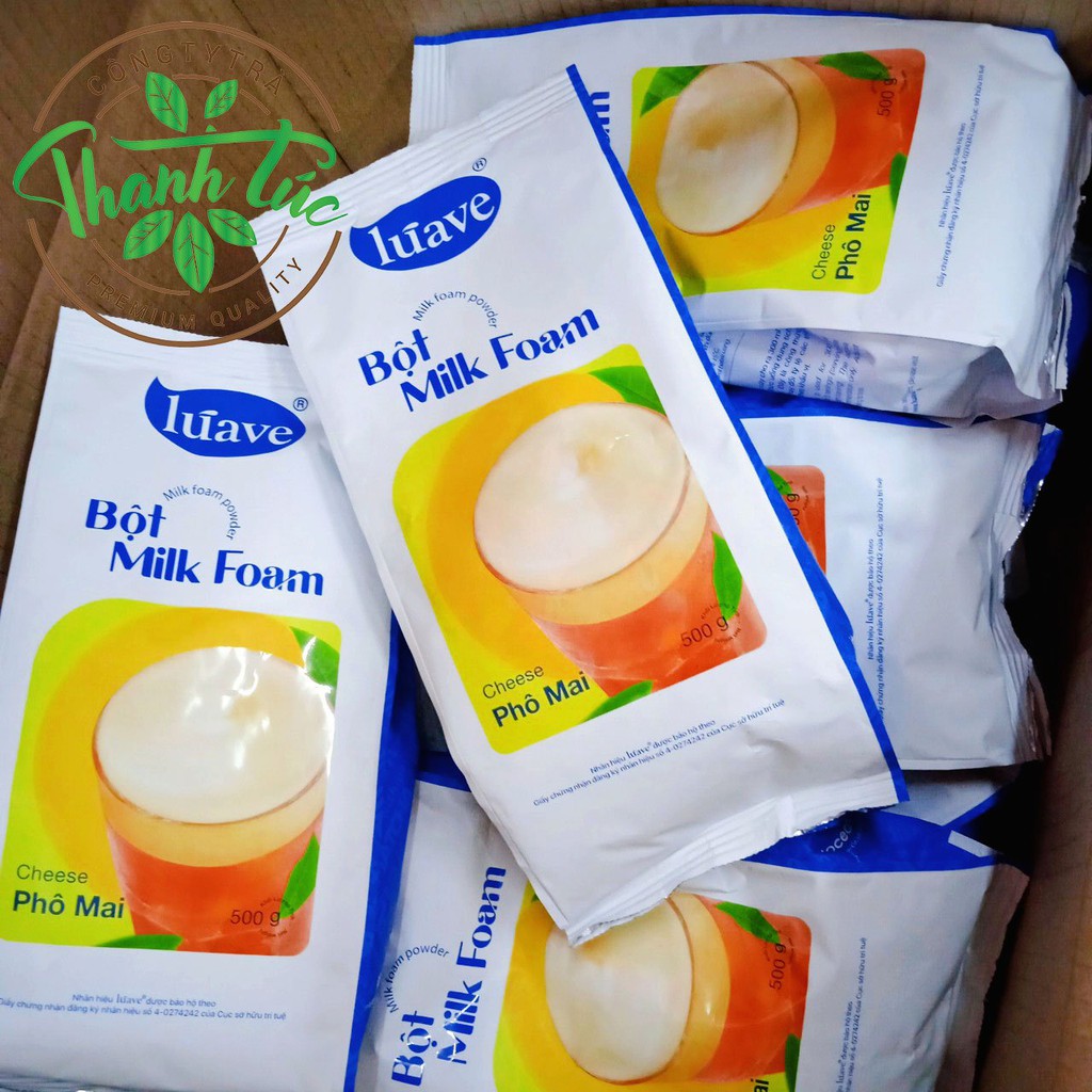 Bột Milk Foam Váng Sữa Kem Mặn Luave Gói 500gr